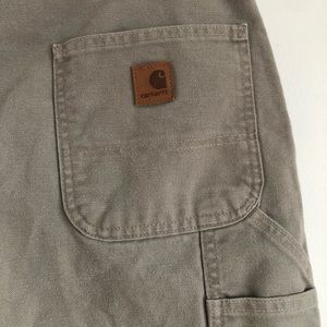 Grey Carharrt Dungaree Pants